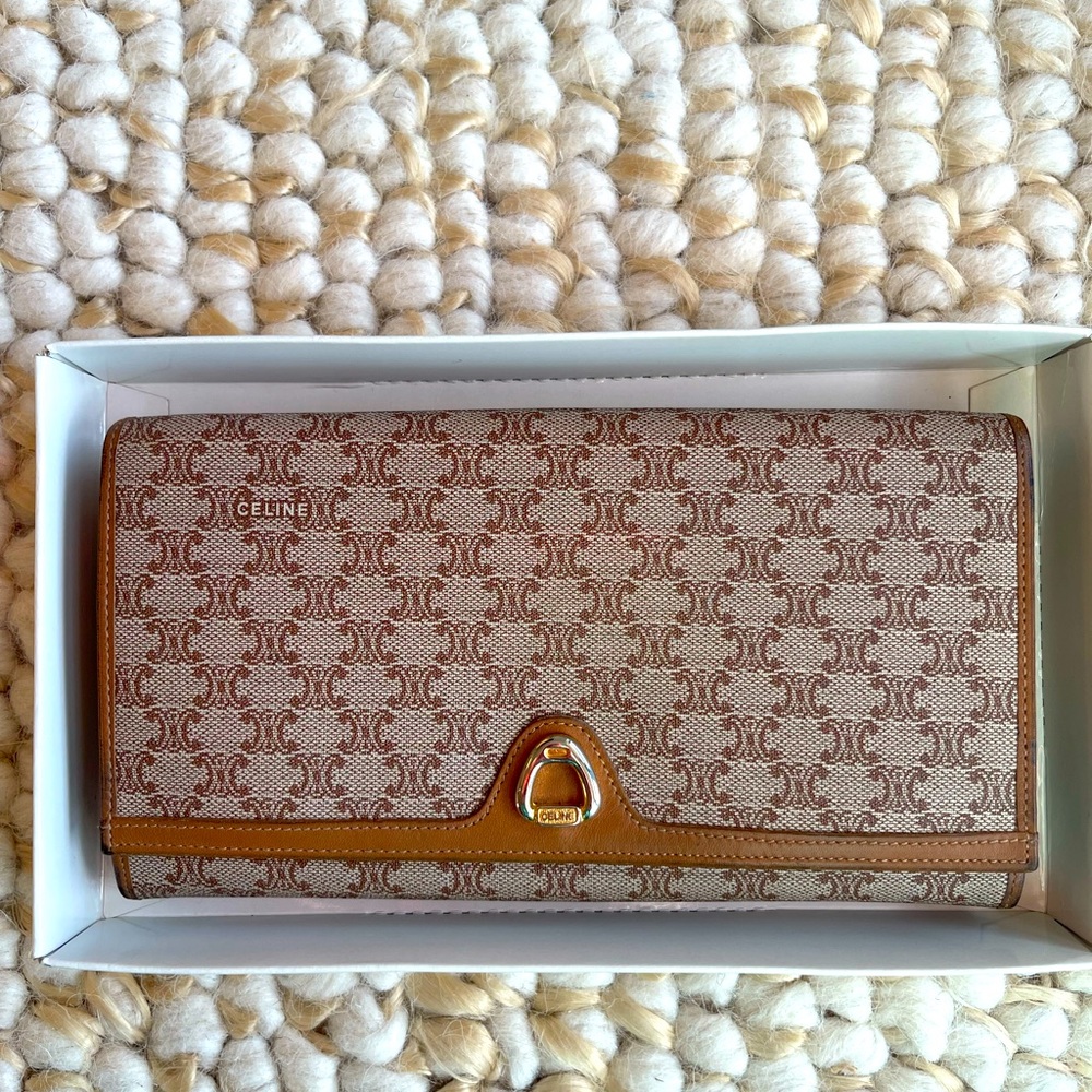 Vintage Celine Bi-Fold Wallet